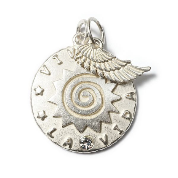 VivaLaVida M & Flügel S, Amulett Twin SilverShiny